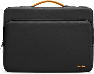 tomtoc 15.6 inç Acer Aspire 5 İnce Dizüstü Bilgisayar için 360 Koruyucu Dizüstü Taşıma Çantası, 15.6-16 İnç ASUS Strix G16/G15, Dell XPS 17 Dizüstü Bilgisayar, Daha Dell Lenovo ThinkPad 15 İnç