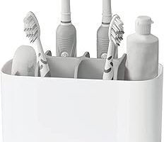 Joseph Joseph 70510 Easy-Store Büyük Diş Fırçalık, Beyaz/Gri — %25 İndirim | Amazon TR Fırsatı