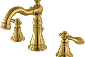 Kingston Brass FSC1973ACL Amerikan Klasik Geniş Banyo Musluğu, 12,7 cm, Fırçalanmış Pirinç — %21 İndirim | Amazon TR Fırsatı