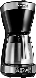 De’Longhi Dijital Ekranlı Filtre Kahve Makinesi ICM16731 Gümüş ve Siyah — %27 İndirim | Amazon TR Fırsatı