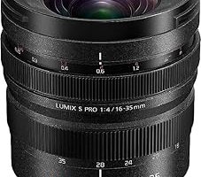 Panasonic S-R1635E LUMIX S PRO lens (F4, 16-35 mm, filtre boyutu 77 mm, toz, sıçrama ve soğuğa dayanıklı) Siyah — %30 İndirim | Amazon TR Fırsatı