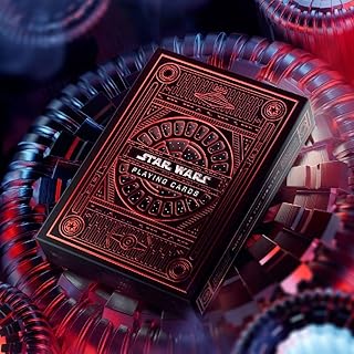 theory11 Star Wars Oyun Kartları, Kırmızı - The Dark Side