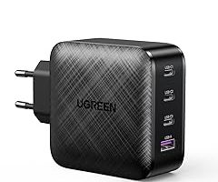 UGREEN USB C şarj cihazı 65 W USB C güç kaynağı 4 port GaN Charger PD şarj cihazı MacBook Pro/Air, iPhone 14/14 Pro/14 Pro Max/13 Pro/12, iPad Pro, S23 Ultra, S23+, S23 vb. ile uyumlu — %26 İndirim | Amazon TR Fırsatı