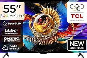 TCL 55Q7D PRO 55 İnç 4K UHD Uydu Alıcılı Google Smart QD-MiniLED TV — %30 İndirim | Amazon TR Fırsatı