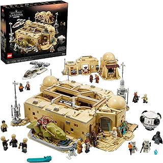 LEGO Star Wars: Yeni Bir Hope Mos Eisley Cantina 75290 Yapı Kiti; Ekran için Müthiş Yapı Modeli, Yeni 2021 (3,187 Parça)