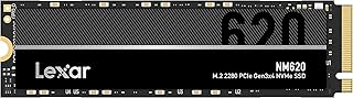Lexar NM620 512 GB SSD, PCIe 3.0 x4, NVMe 1.4, M.2 2280
