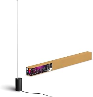Philips Hue Gradient Signe Akıllı Led Zemin Işığı, Lambader, Siyah