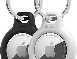 Belkin AirTag için Anahtarlıklı Kılıf – 2’li Paket – Siyah ve Beyaz — %50 İndirim | Amazon TR Fırsatı