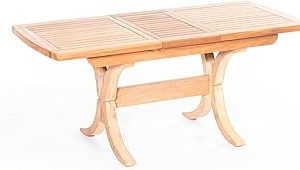 ReHome Lotus 120(+40) x80 cm İroko Dikdörtgen Masa — %32 İndirim | Amazon TR Fırsatı