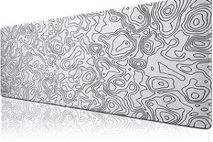 Klasse Pro – 10 Farklı Model Dikişli Kenar 90×40 cm Oyuncu Gaming Mouse Pad (White Map Lines, 90×40 cm) — %33 İndirim | Amazon TR Fırsatı