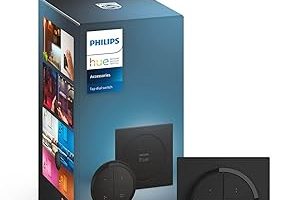 Philips Hue Tap Dial Switch Döner Anahtar, Siyah, Hue Uygulaması ile Kişiselleştirilebilir, Aksesuarlar — %29 İndirim | Amazon TR Fırsatı