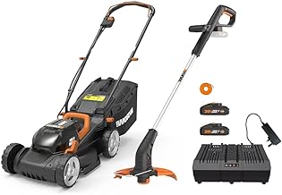 WORX WG927E 40Volt 2.0Ah. Li-ion 34cm Profesyonel Şarjlı Çim Biçme + WG157E.9 20Volt 25cm Misinalı Çim ve Kenar Kesme — %25 İndirim | Amazon TR Fırsatı