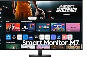 Samsung M7 LS43BM700UPXUF 43” UHD 60Hz 4ms (HDMI+Type-C) Akıllı Monitör Siyah — %27 İndirim | Amazon TR Fırsatı