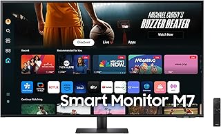 Samsung M7 LS43BM700UPXUF 43'' UHD 60Hz 4ms (HDMI+Type-C) Akıllı Monitör Siyah
