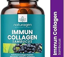 Naturagen Immun Collagen 30 Tablet Bağışıklık Güçlendirici Hidrolize Kolajen Peptitleri Tip 1 3 + B. Glukan + Vitamin A B6 B12 C D E + Glutatyon + Çinko Takviyesi (30 Tablet, Sambucus(Karamürver)) — %35 İndirim | Amazon TR Fırsatı