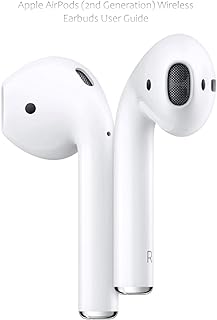 Apple AirPods (2nd Generation) Wireless Earbuds User Guide: With Lightning Charging Case Included. Over 24 Hours of Battery Life, Effortless Setup. Bluetooth Headphones for iPhone