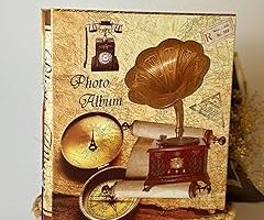 Rabsev Rs21 Fotoğraf Albümü 10x15cm 600 Lük Gramafon Desenli Kutulu Yatay Dikey Modeli — %32 İndirim | Amazon TR Fırsatı