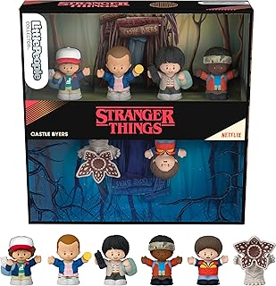 LITTLEPEOPLE COLLECTOR Little People Collector Stranger Things Castle Byers Özel Seri Seti, 13 Yaş ve Üzeri, HTP36