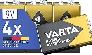 VARTA POWER ON DEMAND 9V Bli 4 Adet — %40 İndirim | Amazon TR Fırsatı