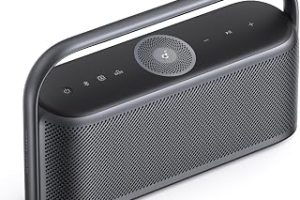 Soundcore Motion X600 Bluetooth Hoparlör, 50W Uzamsal Ses, IPX7 Su Geçirmez, 12 Saat Çalma Süresi, Profesyonel Ekolayzır, Taşıma Kolu, AUX Girişi, Siyah – A3130 — %23 İndirim | Amazon TR Fırsatı