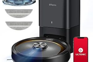 Ultenic T10 Elite Robot Vacuum Cleaner with Mop, Robotic Vacuum Self Emptying for 45 Days Hands-Free, LiDAR Navigation, Compatible with Alexa/Wi-Fi Connected, Ideal for Pet Hair, Hard Floor and Carpet — %24 İndirim | Amazon TR Fırsatı