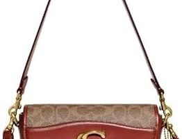 Coach CE764 B4NQ4 Kaplamalı Tuval İmza Stüdyo Baget Çanta, B4/Tan Pas, kahverengi, Batılı — %50 İndirim | Amazon TR Fırsatı