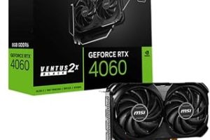 MSI GeForce RTX 4060 VENTUS 2X BLACK 8G OC GDDR6 128Bit DX12 DLSS 3 Gaming (Oyuncu) Ekran Kartı — %20 İndirim | Amazon TR Fırsatı