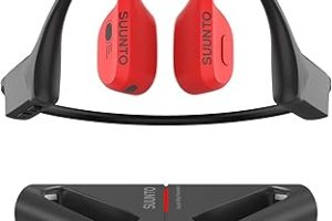 SUUNTO Wing Open-Ear kemik ses kulaklık, Bluetooth kablosuz spor kulaklık, kafa hareket kontrolü, dahili HD mikrofon, IP67 aşınmaya dayanıklı, güvenlik lambaları, 30 saate kadar pil ömrü — %30 İndirim | Amazon TR Fırsatı