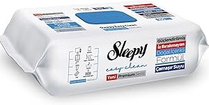 Sleepy Easy Clean Premium Çamaşır Suyu Katkılı Yüzey Temizlik Havlusu Mendili 100 Yaprak — %20 İndirim | Amazon TR Fırsatı