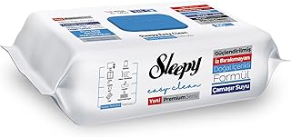 Sleepy Easy Clean Premium Çamaşır Suyu Katkılı Yüzey Temizlik Havlusu Mendili 100 Yaprak