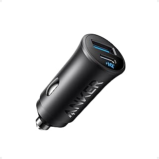 Anker USB-C Araç Şarj Cihazı, 30W, 2 Bağlantı Noktalı, PowerIQ 3.0, Siyah - A2741