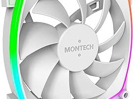 Montech AX 120 ARGB Fan – 1600PWM, High-End Durability, Silent Performance, and Stunning ARGB Design (120mm, White) — %20 İndirim | Amazon TR Fırsatı