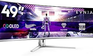 PHILIPS 49M2C8900L/00 49″ OLED DUAL QHDEVNIA 144Hz — %25 İndirim | Amazon TR Fırsatı