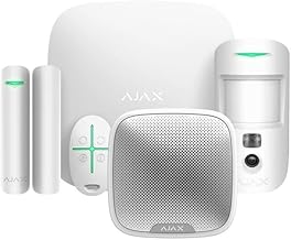 Ajax Sirenli 5 Lİ Cam Alarm Set Akıllı Güvenlik Sistemi (Dış Ortam) – Beyaz