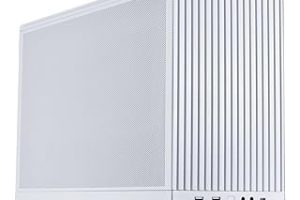 LIAN LI A3-mATX Minimalist Mesh PC Kasası, 26.3L Mikro Form Faktörü, Çelik Hasır Paneller, 4 Yuvalı M-ATX/ITX Desteği, 415mm GPU Kapasitesi, 360mm Soğutucu ve 10x 120mm Fan Uyumluluğu – Beyaz — %20 İndirim | Amazon TR Fırsatı