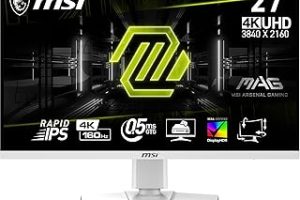 MSI MAG 274URFW 27 inç 4K Oyun Monitörü, 3840 x 2160 (UHD), 0,5 ms Tepki Süresi, 160Hz, HDR 400, HDMI, DP Bağlantı Noktası, Eğim ve Yüksekliği Ayarlanabilir — %35 İndirim | Amazon TR Fırsatı