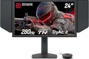 BenQ Zowie XL2546X+ 24.1” FHD, 280Hz, DyAc+ Teknolojisi, Fast TN Panel, 3x HDMI + DisplayPort, S-Switch, Pivot, Gecikmesiz Rekabetçi Oyun Performansı, E-Spor Monitörü — %26 İndirim | Amazon TR Fırsatı