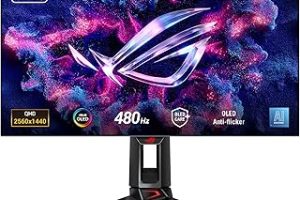 ASUS ROG Swift PG27AQDP 26.5 OLED Gaming 2K Freesync Premium 2560×1440 0.03ms 480hz DP HDMI USB VESA HDR 400 Siyah, 99% DCI-P3, 10BIT Monitör — %26 İndirim | Amazon TR Fırsatı