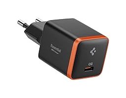 Spigen 30W USB-C Ultra Mini Hızlı Şarj Aleti PPS Desteği/Isı Düşürücü GaN Destekli Akım Korumalı Güç Adaptörü iPhone & Android & iPad & MacBook Type-C Black- ACH08448 — %31 İndirim | Amazon TR Fırsatı