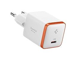 Spigen 30W USB-C Ultra Mini Hızlı Şarj Aleti PPS Desteği/Isı Düşürücü GaN Destekli Akım Korumalı Güç Adaptörü iPhone & Android & iPad & MacBook Type-C White – ACH08449 — %51 İndirim | Amazon TR Fırsatı