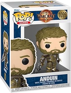 Funko Pop! Games: World of Warcraft : The War Within - Anduin Wrynn - Vinil Koleksiyon Figürü - Hediye Fikri - Resmi Ticari Ürünler - Video Oyunları Hayranları