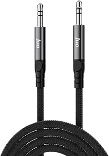 Juo Stereo 3.5mm TRS Jack Örgülü Aux Ses Kablosu 2 Metre