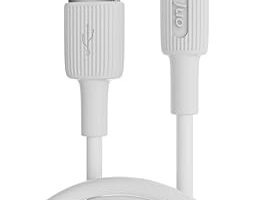 Juo 12W USB-A to Type-C Silikon Hızlı Şarj ve Data Kablosu Beyaz 1 Metre — %34 İndirim | Amazon TR Fırsatı
