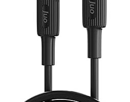 Juo 60W USB Type-C to Type-C Silikon Hızlı Şarj ve Data Kablosu Siyah 2 Metre — %22 İndirim | Amazon TR Fırsatı