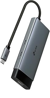 TP-Link UH5020C | USB-C 5-in-1 Hub | 4K@60Hz HDMI | 100W Hızlı Şarj | 2× USB-A Port | 1× USB-C Port | Tak & Çalıştır | Windows | Mac | Linux & Mobile Uyumlu