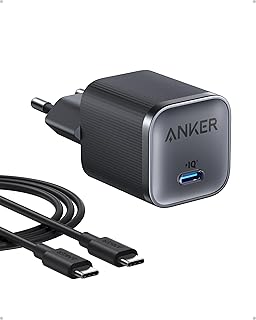 Anker B2692 Nano 45W Şarj Cihazı & USB-C Kablo, Siyah