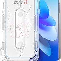 Zore Apple ile uyumlu iPhone 14 Pro Max Kolay Uygulama Aparatlı 5D Magic Glass Cam Ekran Koruyucu Siyah — %21 İndirim | Amazon TR Fırsatı