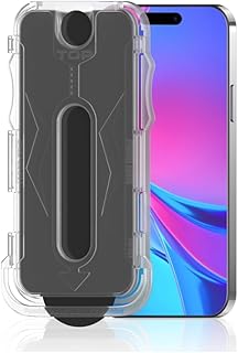 Zore Apple ile uyumlu iPhone 14 Pro Kolay Uygulama Aparatlı 5D Magic Privacy Glass Hayalet Cam Ekran Koruyucu Siyah