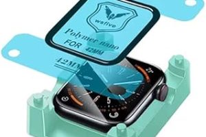 Zore Apple ile uyumlu Watch 42mm Polymer Nano Ekran Koruyucu + Kolay Uygulama Aparatlı Siyah — %30 İndirim | Amazon TR Fırsatı