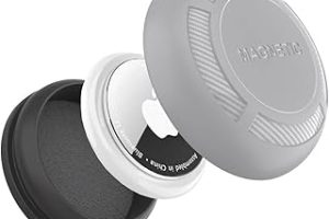 Buff TagSafe Manyetik Tutucu Darbeye Dayanıklı Koruyucu Mıknatıslı AirTag Uyumlu Kılıf (Gri) — %28 İndirim | Amazon TR Fırsatı